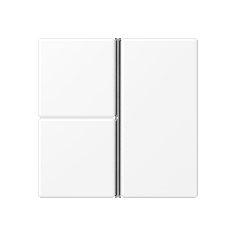 Jung - Module de touche 3 voies, complet / A 500 blanc mat