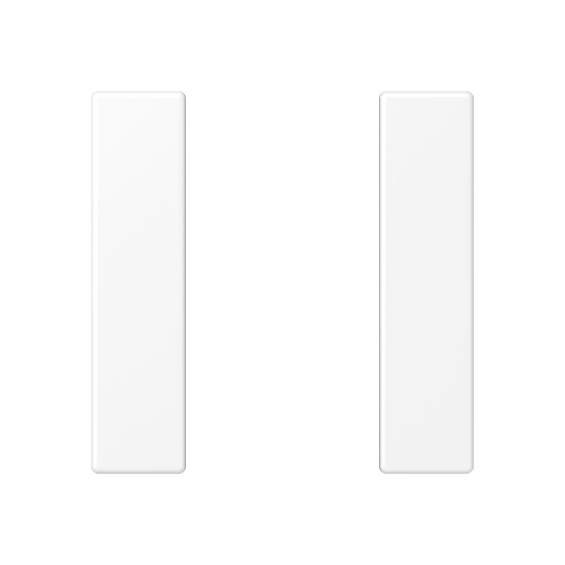 Jung - Module F50 de touche 1 voie, complet / A 500 blanc mat