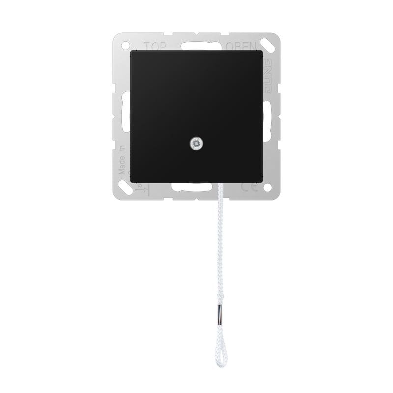 Jung - Interrupteur Va et Vient à cordon / A 500 noir mat