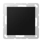 Jung - Enjoliveur obturateur avec support / Série A 500 noir mat