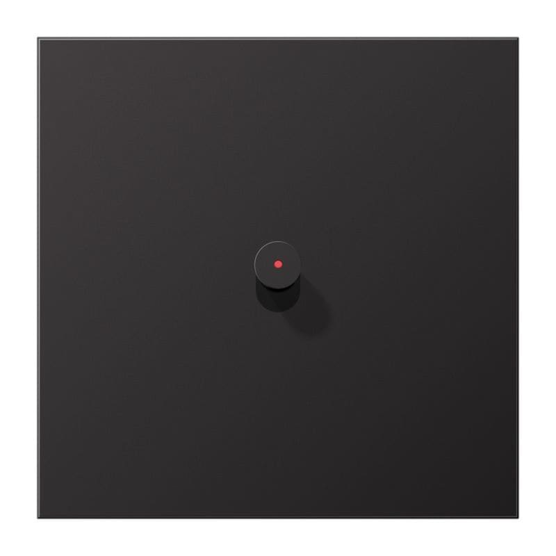 Jung - Enjoliveur simple à voyant avec 1 levier Cône / LS 1912 Canon de Fusil - Dark