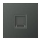 Jung - Enjo RJ 45 simple / LS 990 Anthracite pour Modular Jack