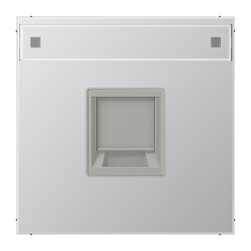 Jung - Enjo avec PE pour noyau Modulear-Jack / LS 990 Aluminium