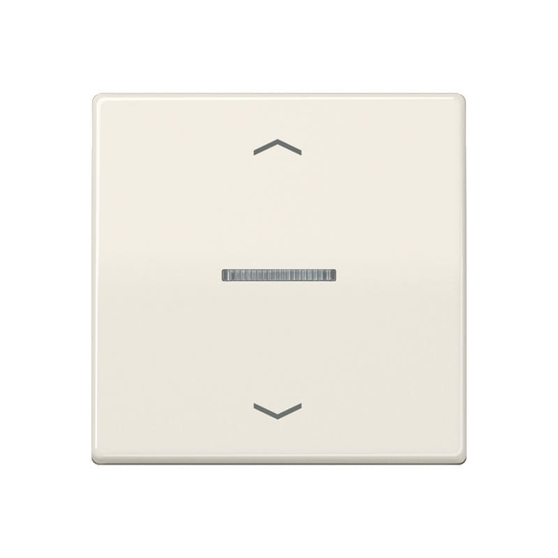 Jung - Enjo simple touche avec flèches et voyant méc BP-BCU A10xxxST/ AS 500 Ivoire