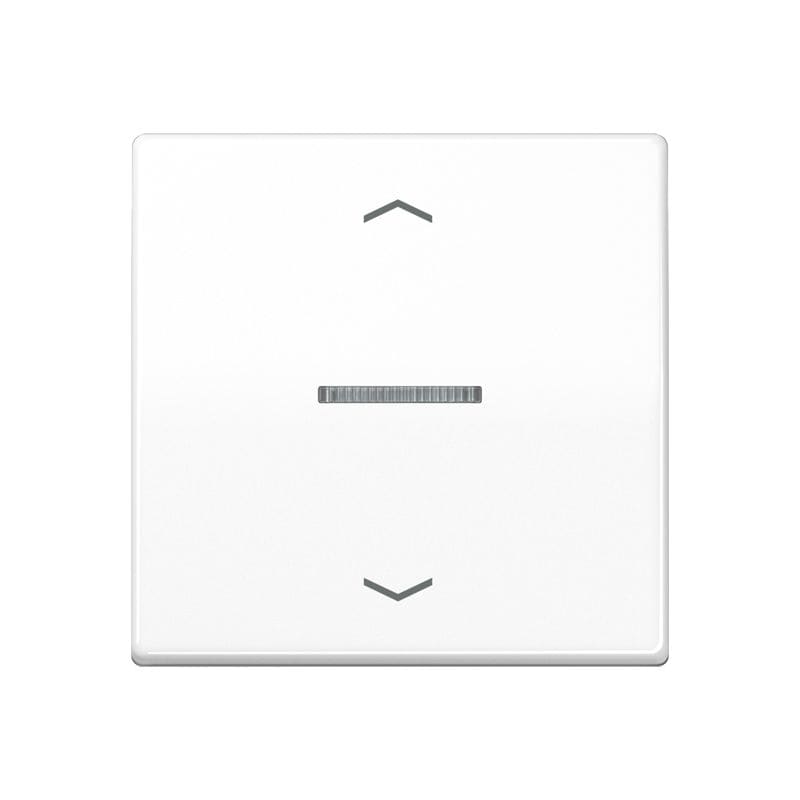 Jung - Enjo simple touche flèches et voyant pour méc BP-BCU A10xxxST/ AS 500 Blanc