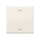 Jung - Enjo simple touche avec flèches pour mécanisme BP-BCU A10xxxST/ AS 500 Ivoire