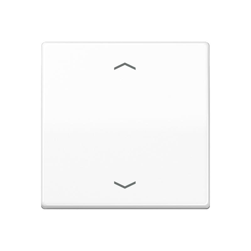 Jung - Enjo simple touche avec flèches pour mécanisme BP-BCU A10xxxST/ AS 500 Blanc