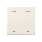 Jung - Enjo double touche avec flèches pour mécanisme BP-BCU A10xxxST/ AS 500 Ivoire