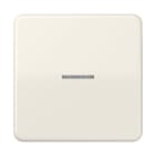 Jung - Enjo simple touche à voyant pour méc BP-BCU F10 LSCD10xxxST / CD 500 Ivoire