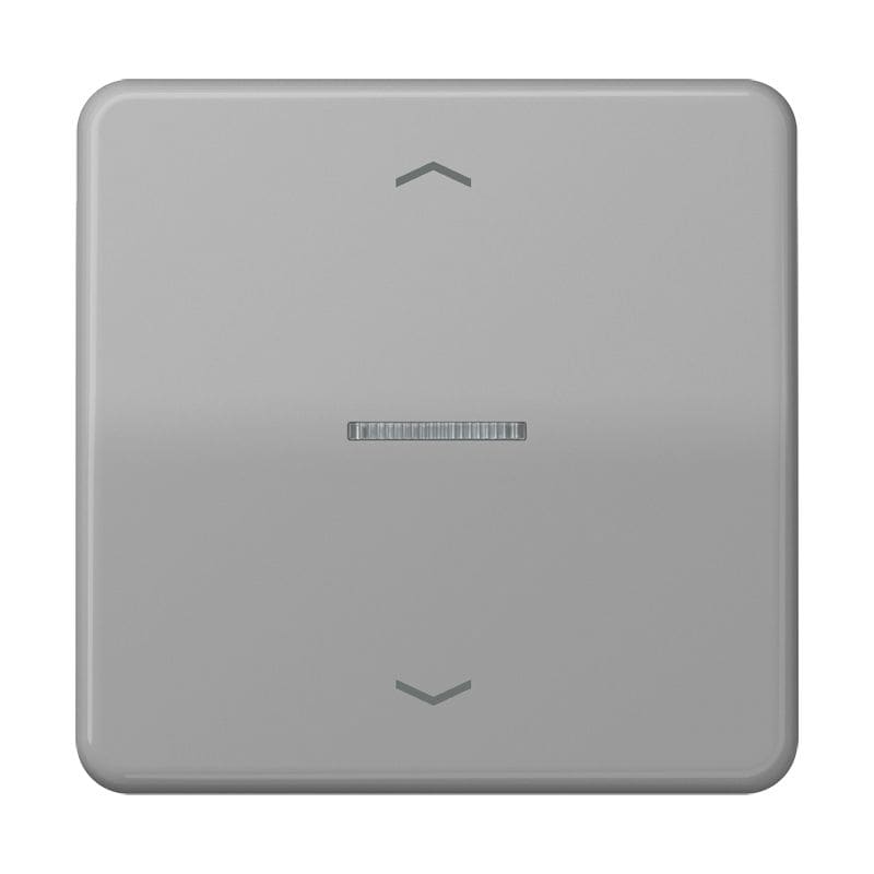 Jung - Enjo simple touche avec flèches et voyant méc BP-BCU LSCD10xxxST/ CD 500 Gris