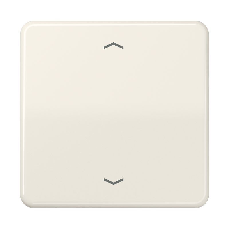 Jung - Enjo simple touche avec flèches pour méca BP-BCU LSCD10xxxST/ CD 500 Ivoire