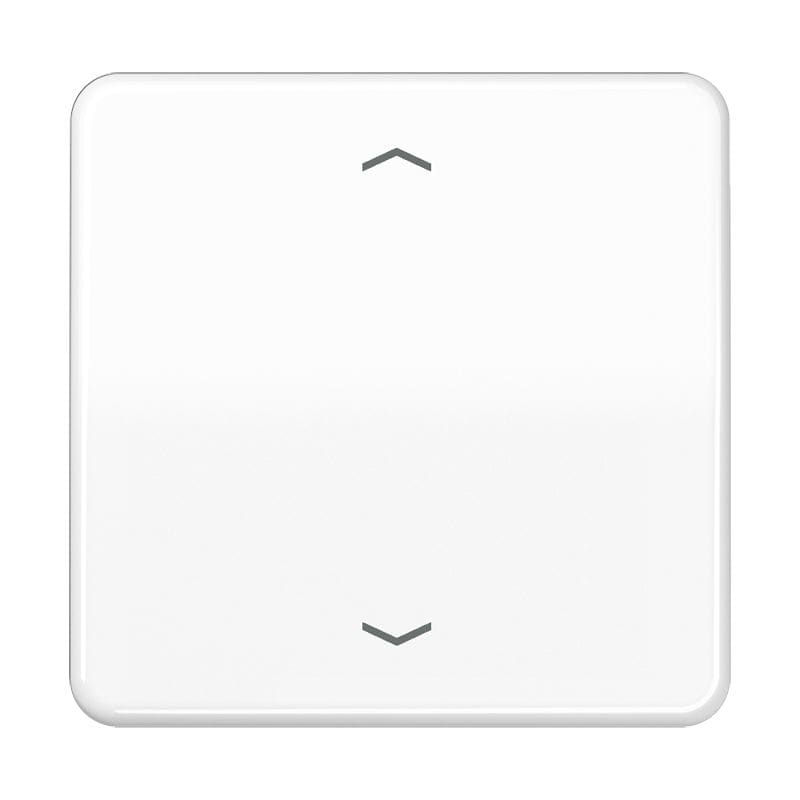 Jung - Enjo simple touche avec flèches pour mécanisme BP-BCU LSCD10xxxST/ CD 500 Blanc