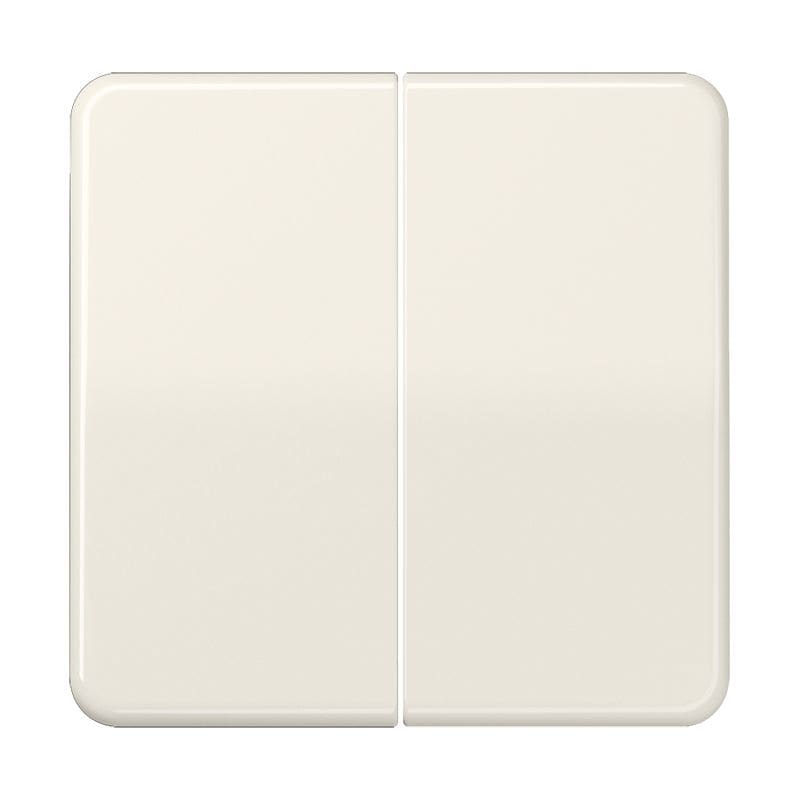 Jung - Enjo double touche pour mécanisme BP-BCU F10 LSCD10xxxST / CD 500 Ivoire