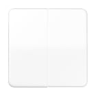 Jung - Enjo double touche pour mécanisme BP-BCU F10 LSCD10xxxST / CD 500 Blanc