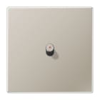 Jung - Enjo simple à voyant avec 1 levier Cylindre / LS 1912 Métal INOX