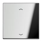 Jung - Enjo simple touche avec flèches pour méca BP-BCU LSCD10xxxST/ LS 990 Chrome