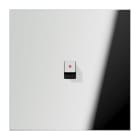 Jung - Enjo simple à voyant avec 1 levier Cube / LS 1912 Chrome