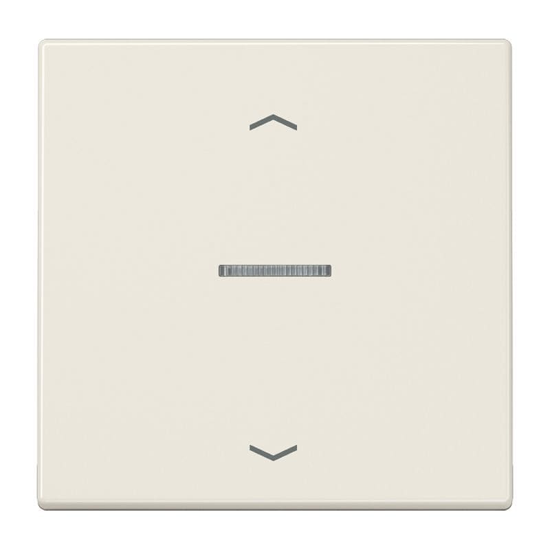 Jung - Enjo simple touche avec flèches et voyant méc BP-BCU LSCD10xxxST/ LS 990 Ivoire
