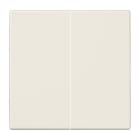 Jung - Enjo double touche pour mécanisme BP-BCU F10 LSCD10xxxST / LS 990 Ivoire