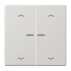 Jung - Enjo simple touche flèches et voyant méc BP-BCU LSCD10xxxST/ LS 990 Gris clair