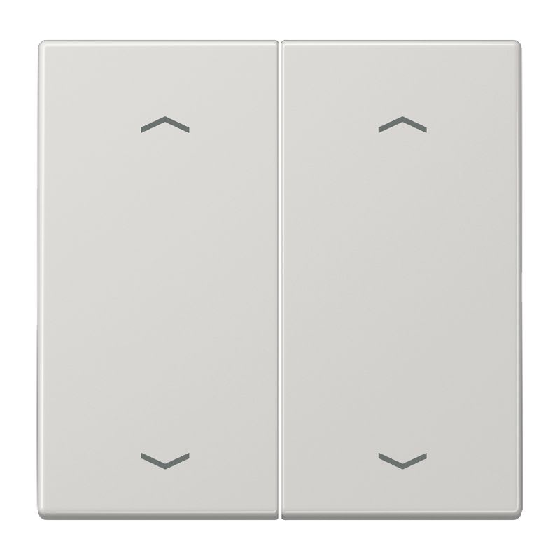 Jung - Enjo double touche avec flèches pour méc BP-BCU LSCD10xxxST/ LS 990 Gris clair