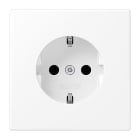 Jung - Prise standard Allemand SCHUKO / LS 990 blanc mat