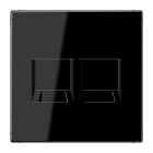 Jung - Enjo RJ 45 double / LS 990 Noir pour Modular Jack