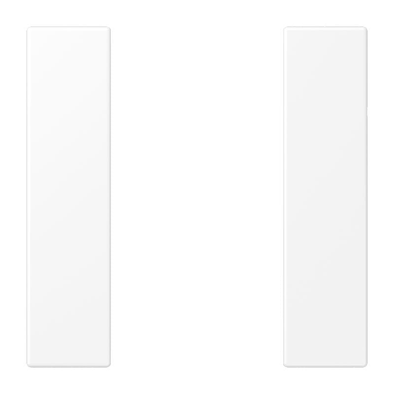 Jung - Module F50 de touche 1 voie, complet / LS 990 blanc mat