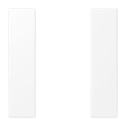 Jung - Module F50 de touche 1 voie, complet / LS 990 blanc mat