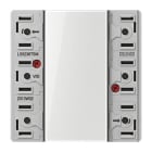 Jung - Platine de cde 3 voies 24 V AC/DC avec 6 points de commande - LS 990