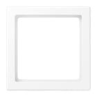 Jung - Cadre de compensation / LS 990 blanc mat pour enjoliveur 55x55 mm