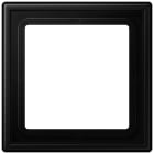 Jung - Cadre 1 poste / LS 990 noir mat