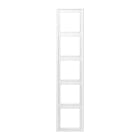 Jung - Cadre 5 postes / LS 990 blanc mat