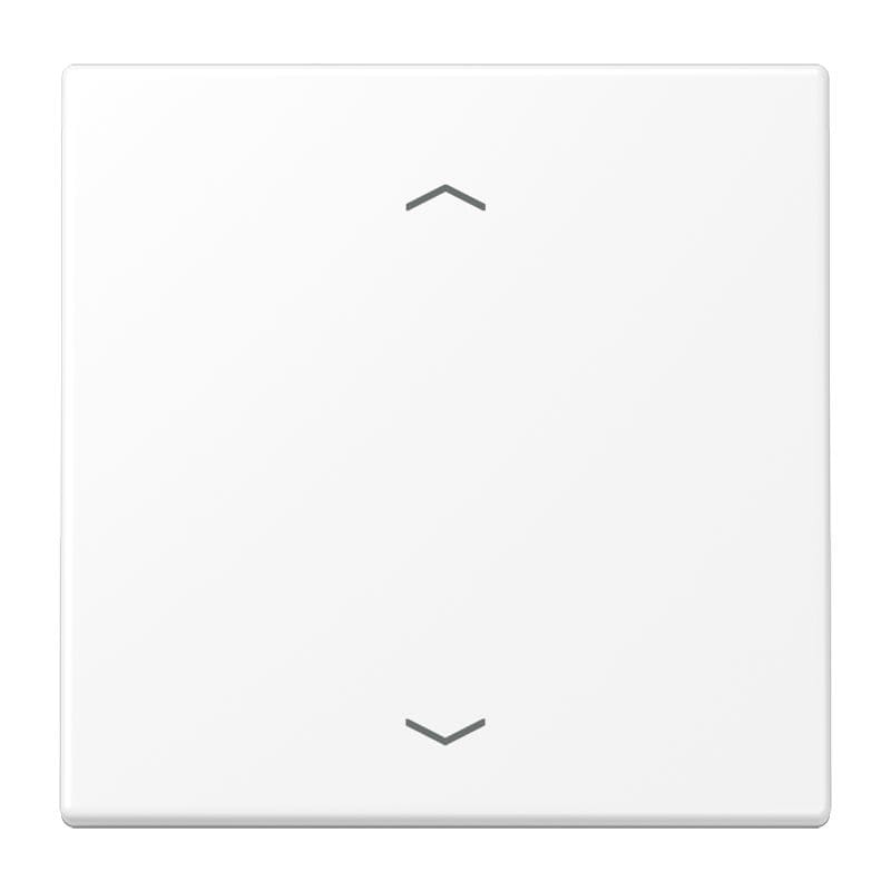 Jung - Enjo simple doigt cde volet roulant  / LS 990 blanc mat pour BP BCU EIB