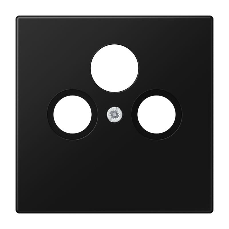 Jung - Enjoliveur prise TV-FM-SAT / LS 990 noir mat