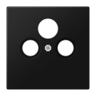 Jung - Enjoliveur prise TV-FM-SAT / LS 990 noir mat