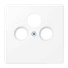 Jung - Enjoliveur prise TV-FM-SAT / LS 990 blanc mat
