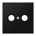 Jung - Enjoliveur prise TV-FM / LS 990 noir mat