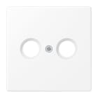 Jung - Enjoliveur prise TV-FM / LS 990 blanc mat