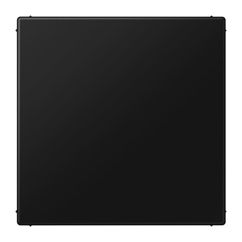Jung - Enjoliveur obturateur avec support / LS 990 noir mat