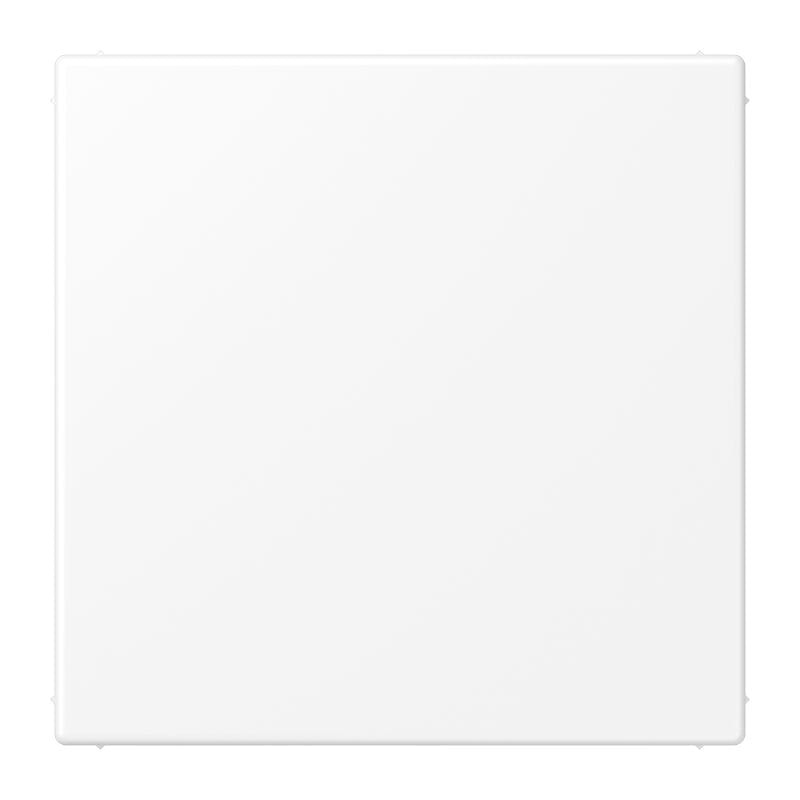 Jung - Enjoliveur obturateur avec support / LS 990 blanc mat