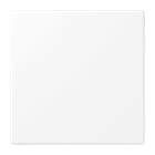 Jung - Enjoliveur obturateur avec support / LS 990 blanc mat