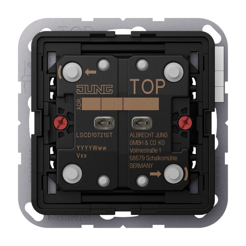 Jung - BP BCU F10 2 voies standard, version BP 4 appuis / CD500 et LS 990