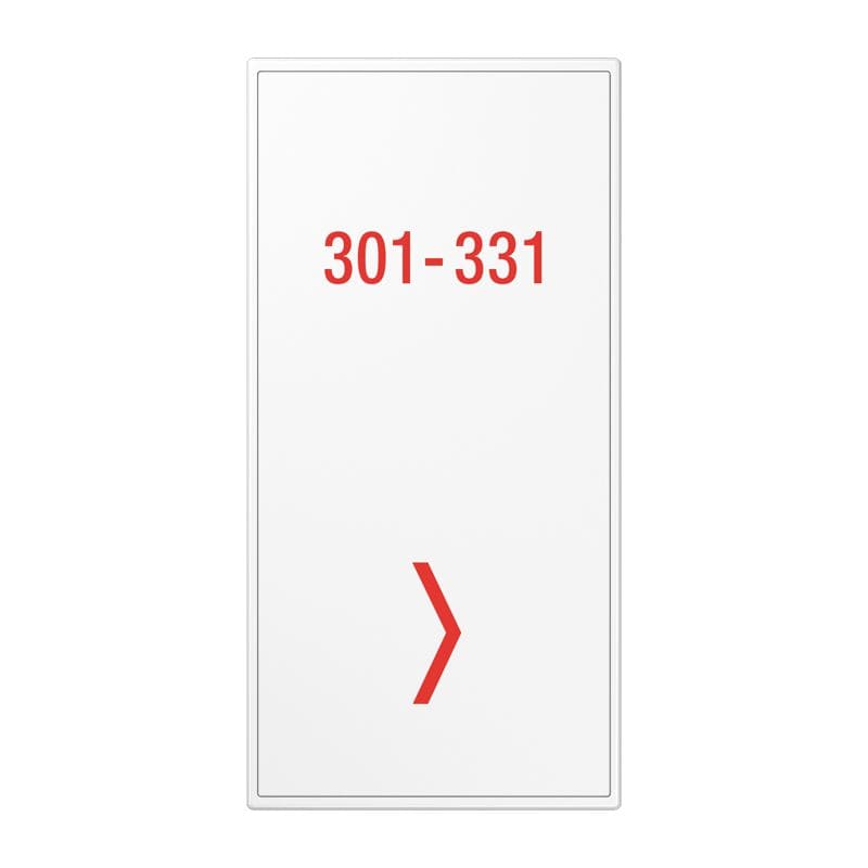 Jung - Enjoliveur signal lumineux / LS 990 Verre Blanc