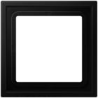 Jung - Cadre 1 poste / LS ZERO noir mat