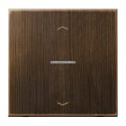 Jung - Enjo simple avec flèches et voyant méc BP-BCU LSCD10xxxST/ LS 990 Laiton ancien