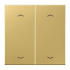 Jung - Enjo double touche flèches pour mécanisme BP-BCU LSCD10xxxST/ LS 990 Laiton