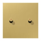 Jung - Enjo simple à voyant avec 2 leviers Cône / LS 1912 Laiton