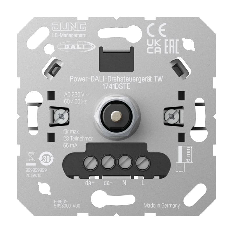 Jung - Power-Potentiomètre DALI TW / JUNG HOME - KNX RF