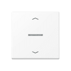 Jung - Enjo touche flèches et voyant pour méc BP-BCU A10xxxST/ A 500 Blanc Mat